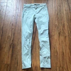 rag and bone Green jean leggings Size 28 X29